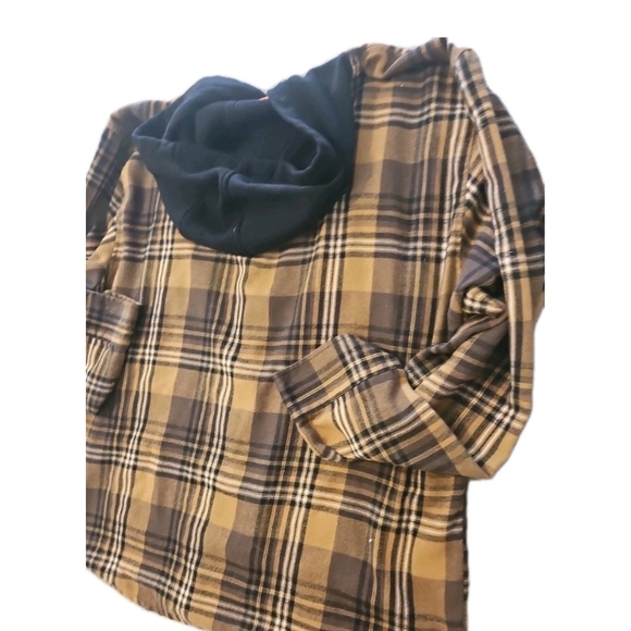 WearFirst Men’s XXL Striped Hoodie Retro Activewear BOHO Grunge Cottage Y2K[3E] - Picture 6 of 12